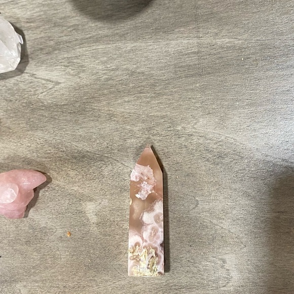 Mini Flower Agate Crystal Tower - Picture 2 of 6